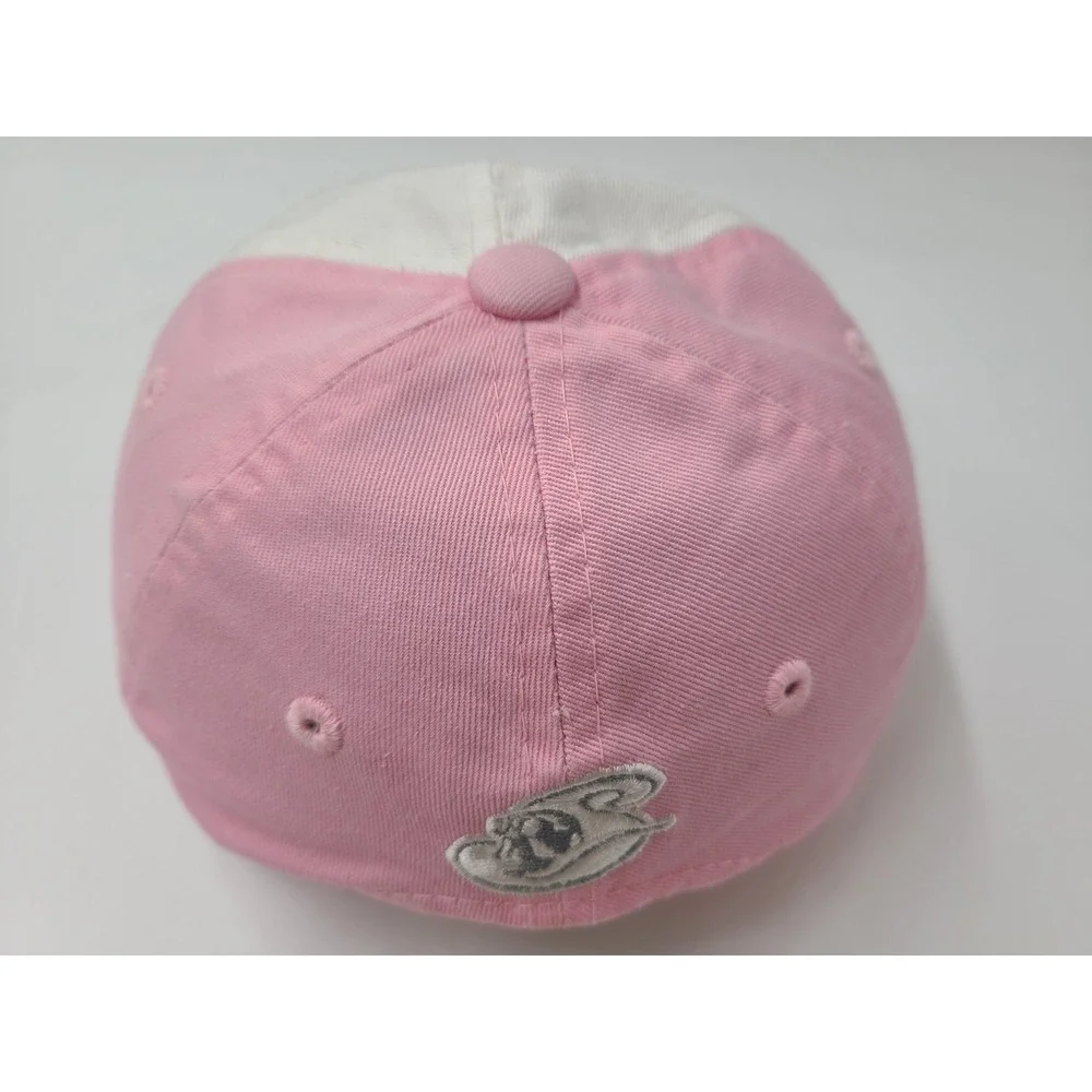 Youth Schaumburg Flyers‎ Zephyr Adjustable Hat Cap Northern League White Pink